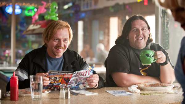 Simon Pegg and Nick Frost in Paul