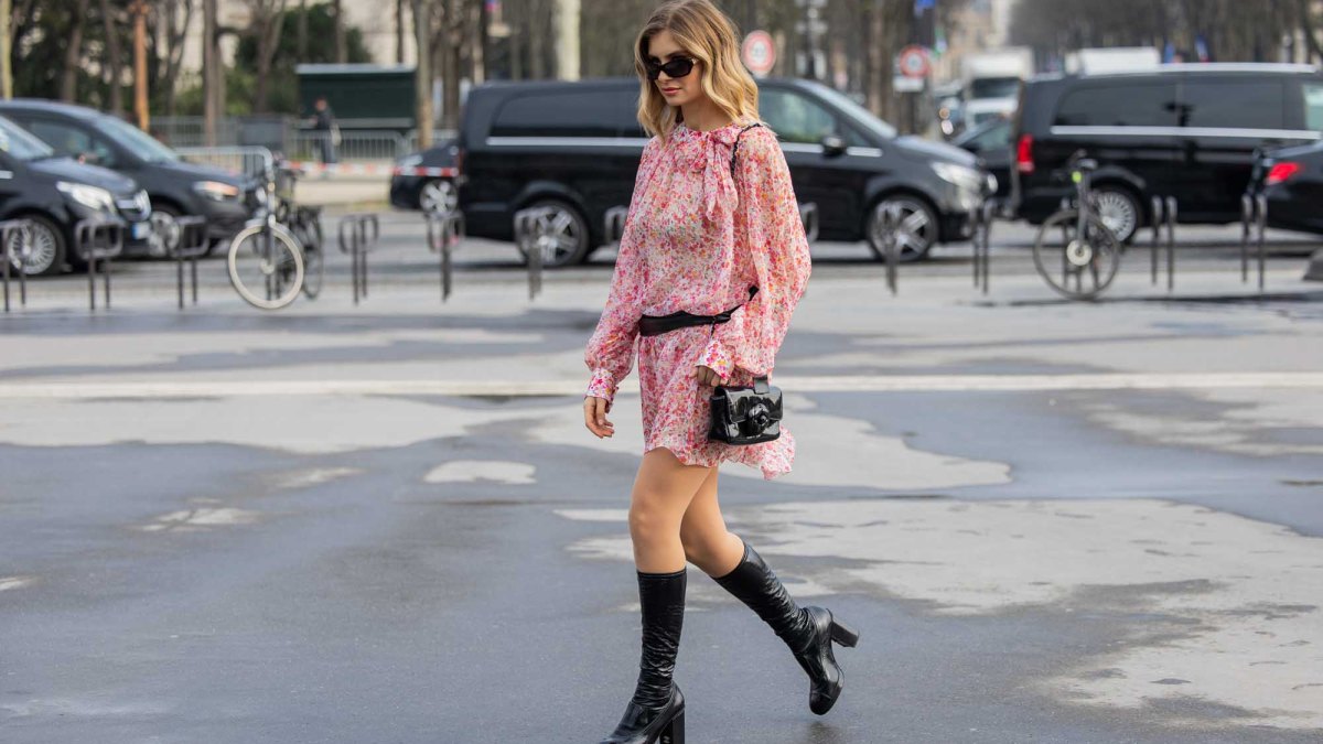 15 Transitional Dresses to Style With Boots From Summer-to-Fall