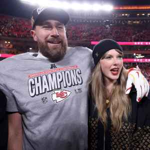 Taylor Swift and Travis Kelce