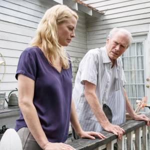 Allison Eastwood and Clint Eastwood in The Mule