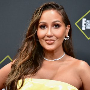 SANTA MONICA, CALIFORNIA - NOVEMBER 10: Adrienne Houghton attends the 2019 E! People's Choice Awards at Barker Hangar on November 10, 2019 in Santa Monica, California. (Photo by Rodin Eckenroth/WireImage)