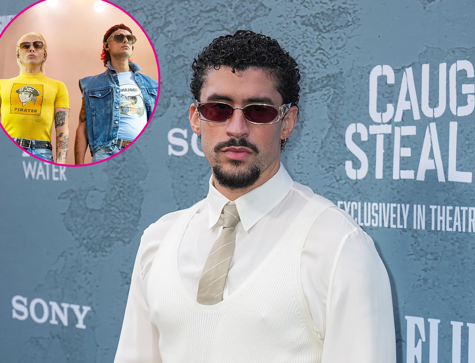 Bad Bunny Ca7riel y Paco Amoroso Estrellas Grammy Latino GettyImages 2231565126 2229546191