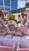 Brittany Mahomes celebrates a 30th anniversary with a pretty pink brunch