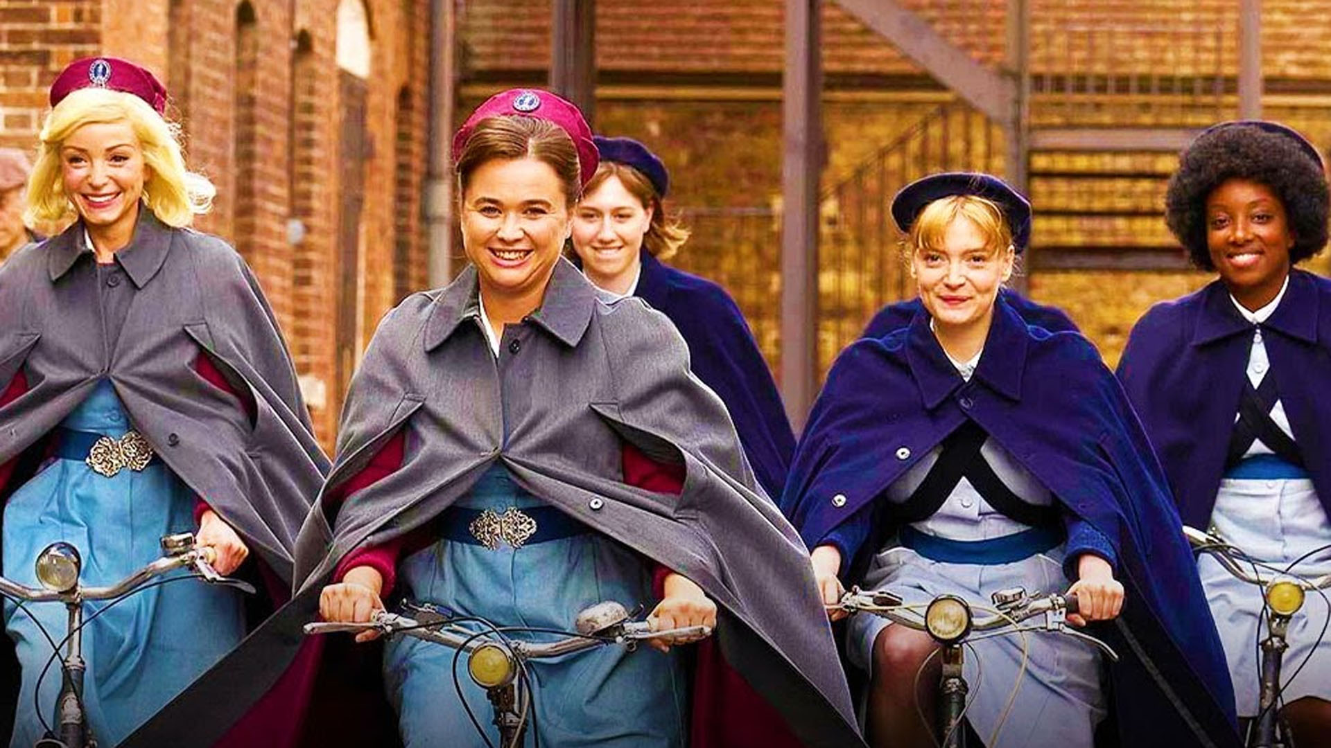 The cast of Call the Midwife