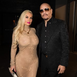 Coco Austin Rocks See-Through Dress