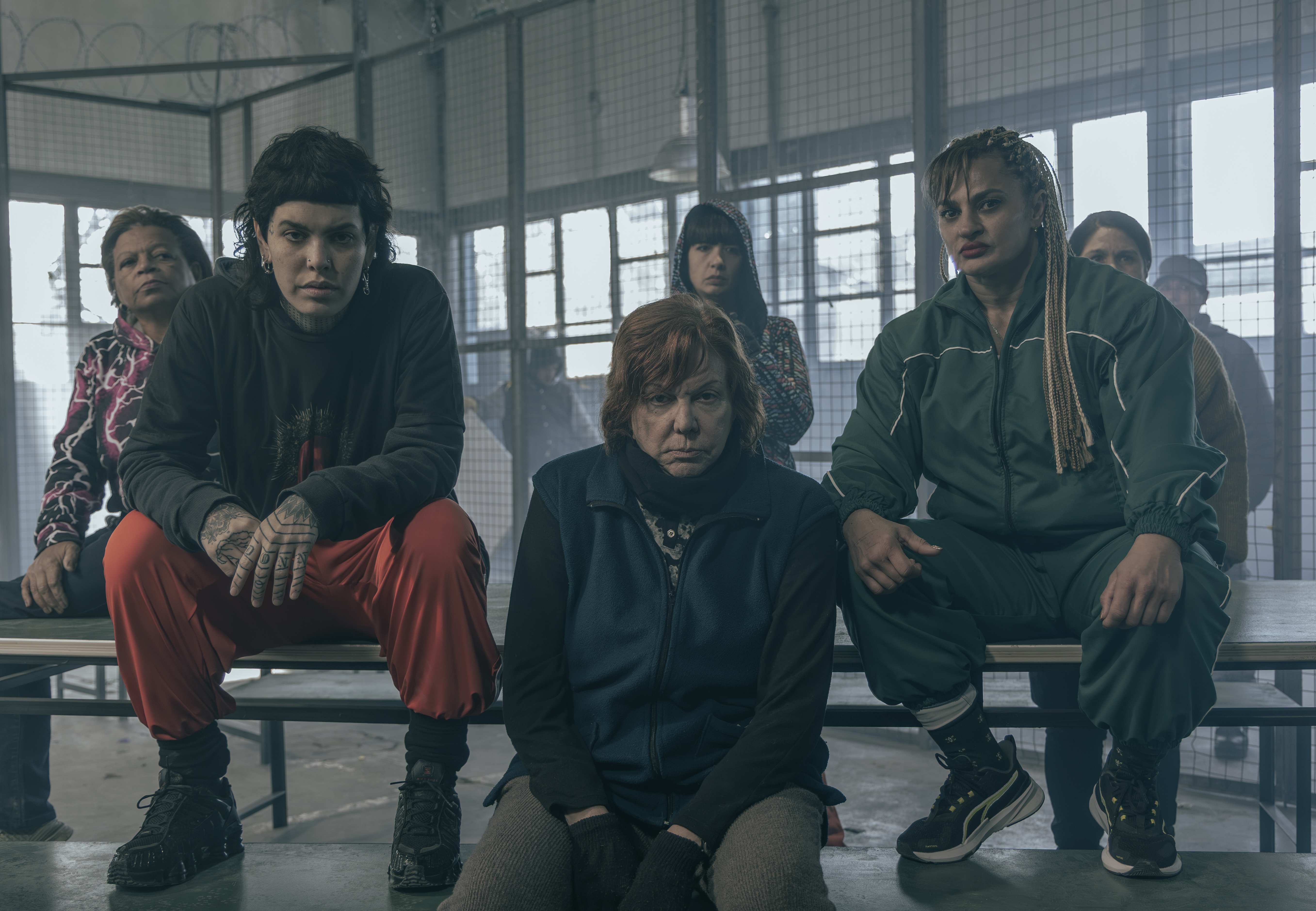 Elenco de 'En el Barro'.