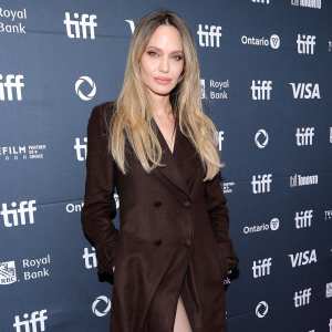 Feature Angelina Jolie Stuns on the Red Carpet as She Recreates Viral Leg Moment at the Toronto Film Festival