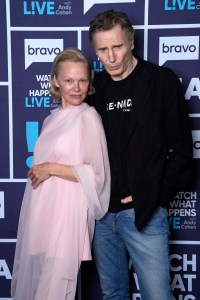 GettyImages-2227827853 Liam Neeson's Sister-in-Law Joely Gushes Over 'Magnificent' Pamela Anderson