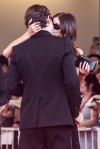 Kaia Gerber and Lewis Pullman make out on the red carpet of the Venice Film Festival