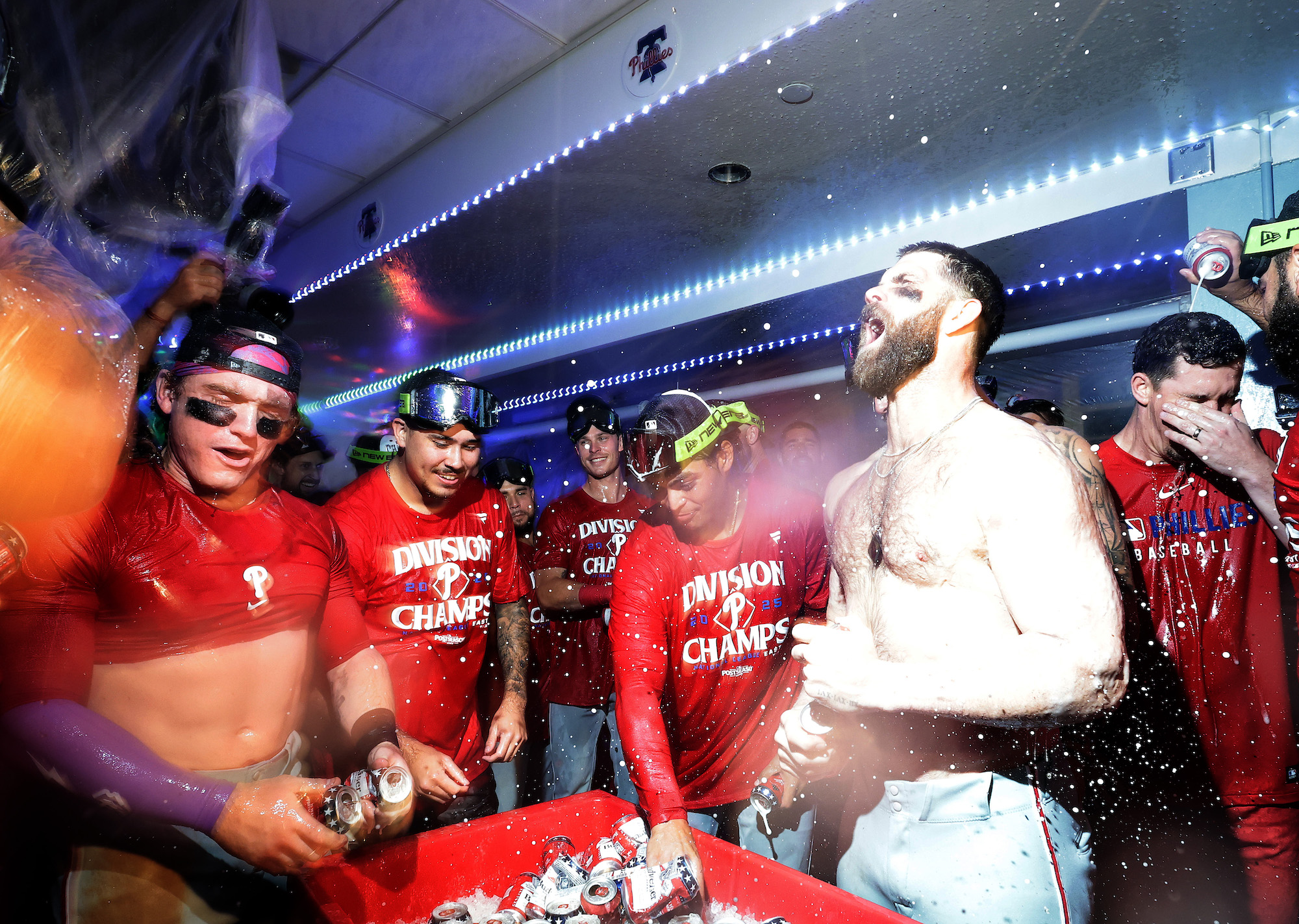 GettyImages-2235676438 Bryce Harper Shirtless Party 2025