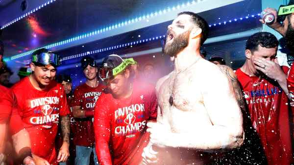GettyImages-2235676438 Bryce Harper Shirtless Party 2025