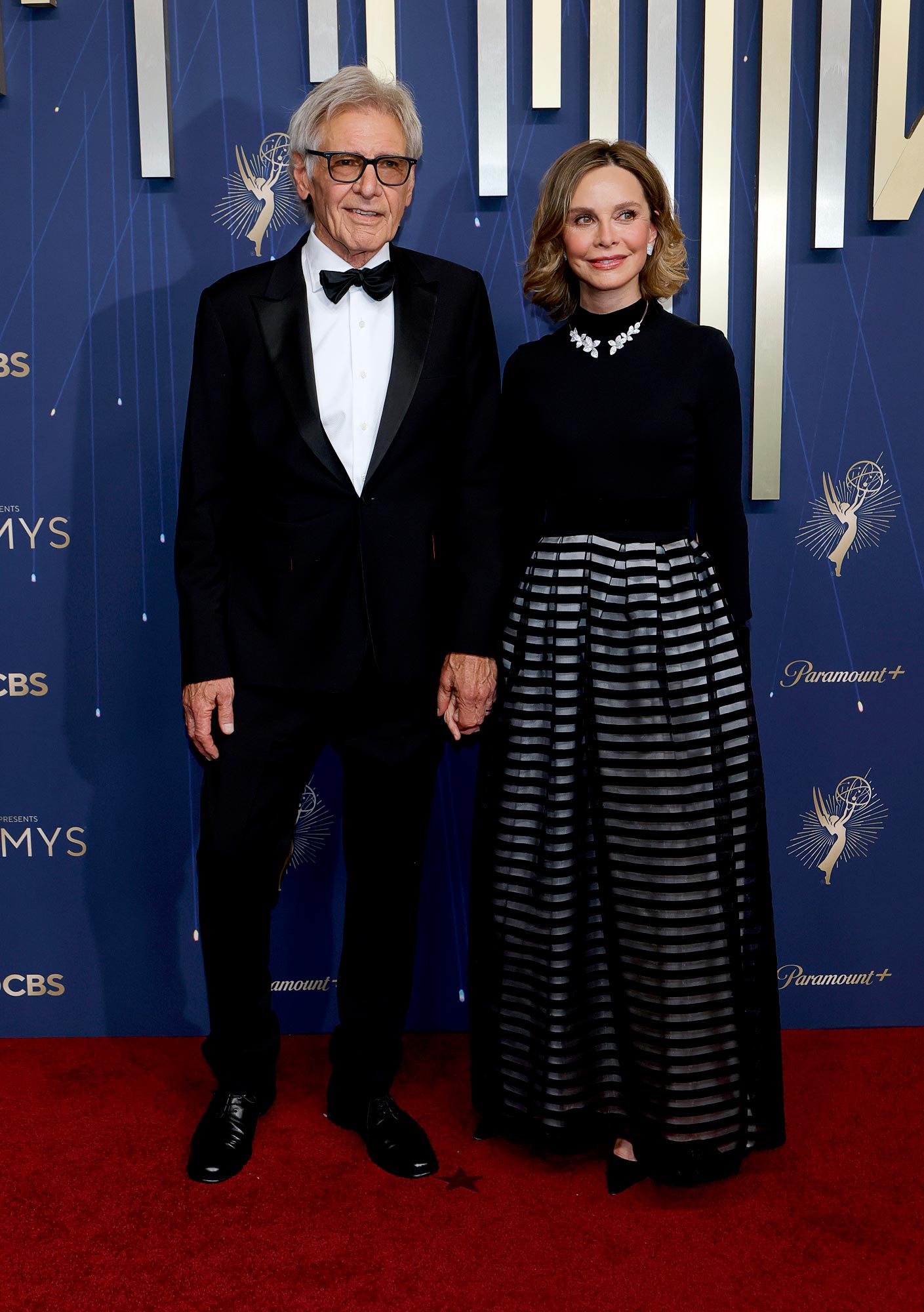 Harrison Ford and Calista Flockhart attend the 77th Primetime Emmy Awards 2235451710
