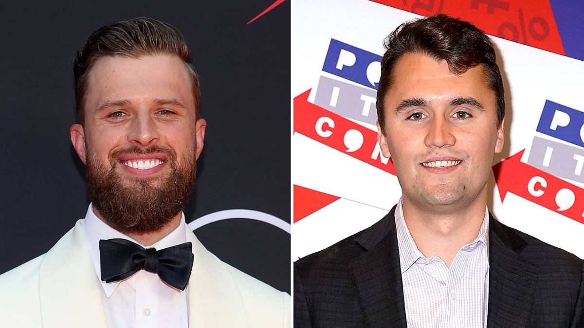 Chiefs Kicker Harrison Butker Shares Final Text Messages With Charlie Kirk | Us Weekly