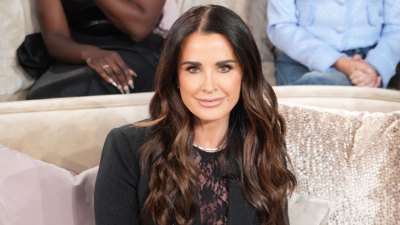 BURBANK, CALIFORNIA - NOVEMBER 06: Kyle Richards appears on "The Jennifer Hudson Show" airing on November 26, 2024 in Burbank, California. (Photo by Chris Haston/WBTV via Getty Images). Check your local listings for times.