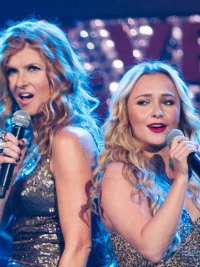 Connie Britton and Hayden Panettiere in Nashville