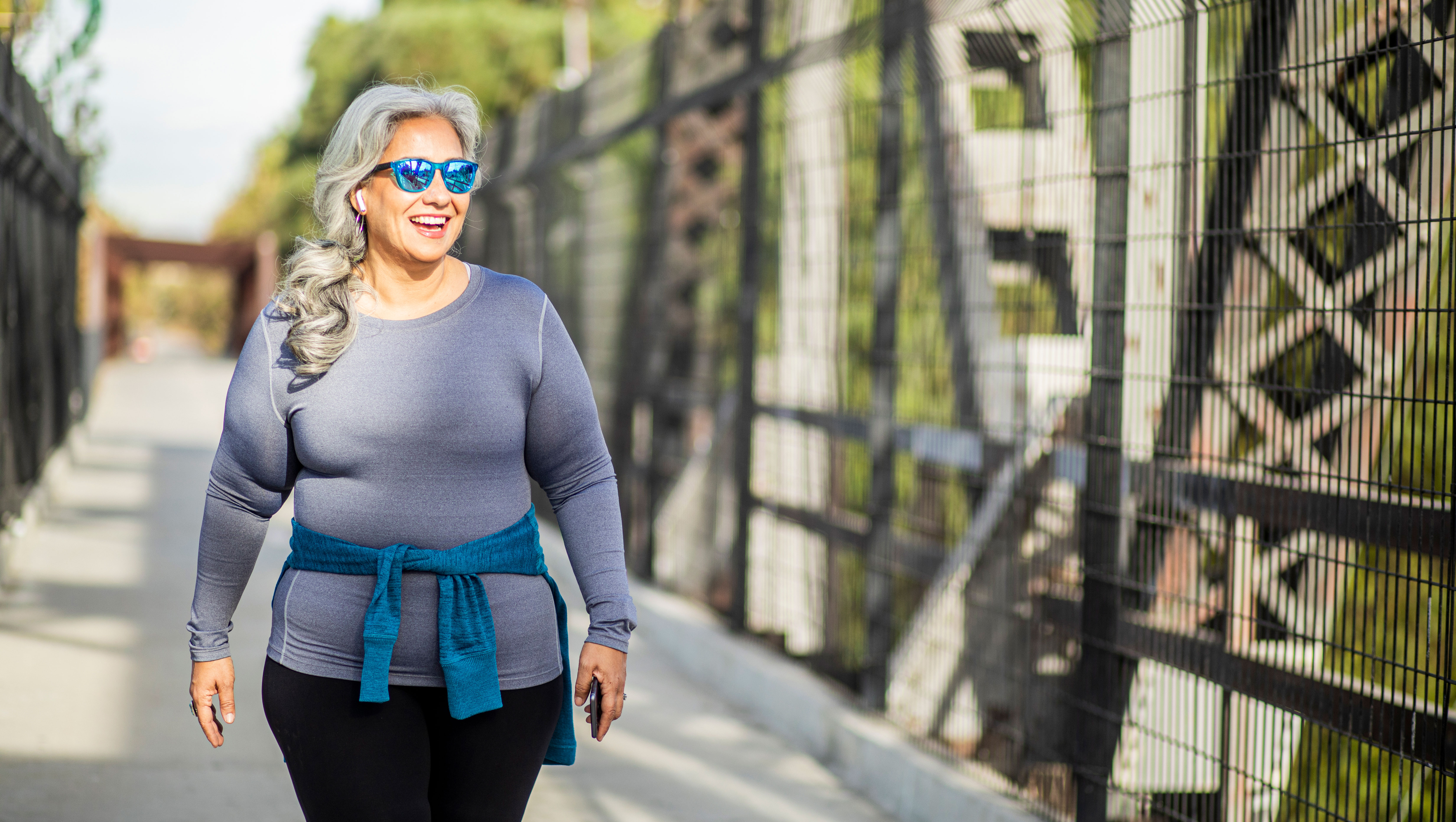 A portrait of a beautiful senior Mexican woman