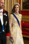 Princess Kate Middleton reigns supreme in most regal look again with gold gown and show stop tiara