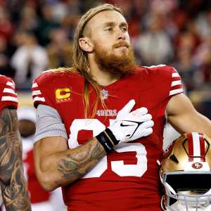 Promo 49ers George Kittle Clears Up Fake Charlie Kirk Quote Attributed to Him