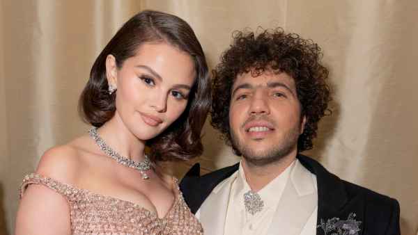 Selena Gomez Wedding Dress to Marry Benny Blanco Details GettyImages-2202947114