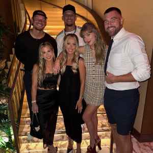 Taylor Swift and Travis Kelce Enjoyed Date Night With Patrick and Brittany Mahomes After Chiefs Game