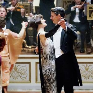 Michelle Dockery, Matthew Goode in Downton Abbey