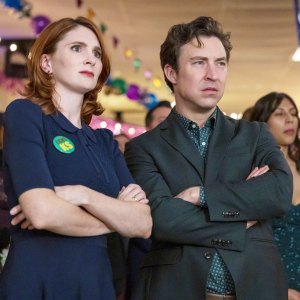 Stephanie Koenig, Brian Jordan Alvarez in English Teacher