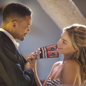 Will Smith and Margot Robbie in Focus