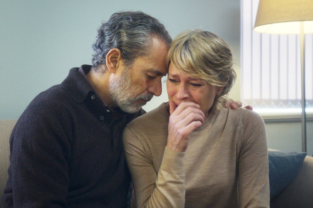 Waleed Zuaiter, Robin Wright in The Girlfriend