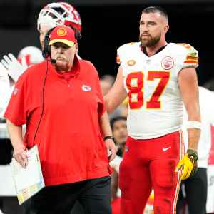 Andy Reid and Travis Kelce