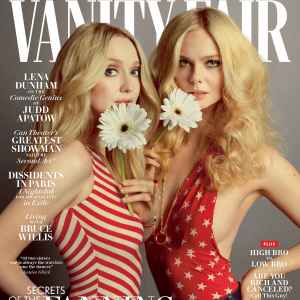 Dakota and Elle Fanning ‘Merge’ Together in Twinning Looks on the Cover of ‘Vanity Fair’