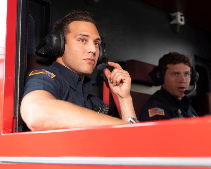 RYAN GUZMAN, OLIVER STARK 9-1-1 season 9 premiere