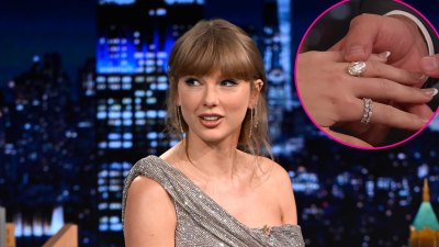 All About Taylor Swift s Diamond Wedding Bands Sentimental Meaning Behind the Pop Star s Two Ring Stack Revealed GettyImages 2239238130 PROMO