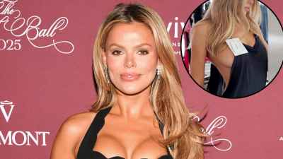 Brooks Nader Shows Off Her Sideboob in Daring Slip Dress GettyImages 2243316039 1