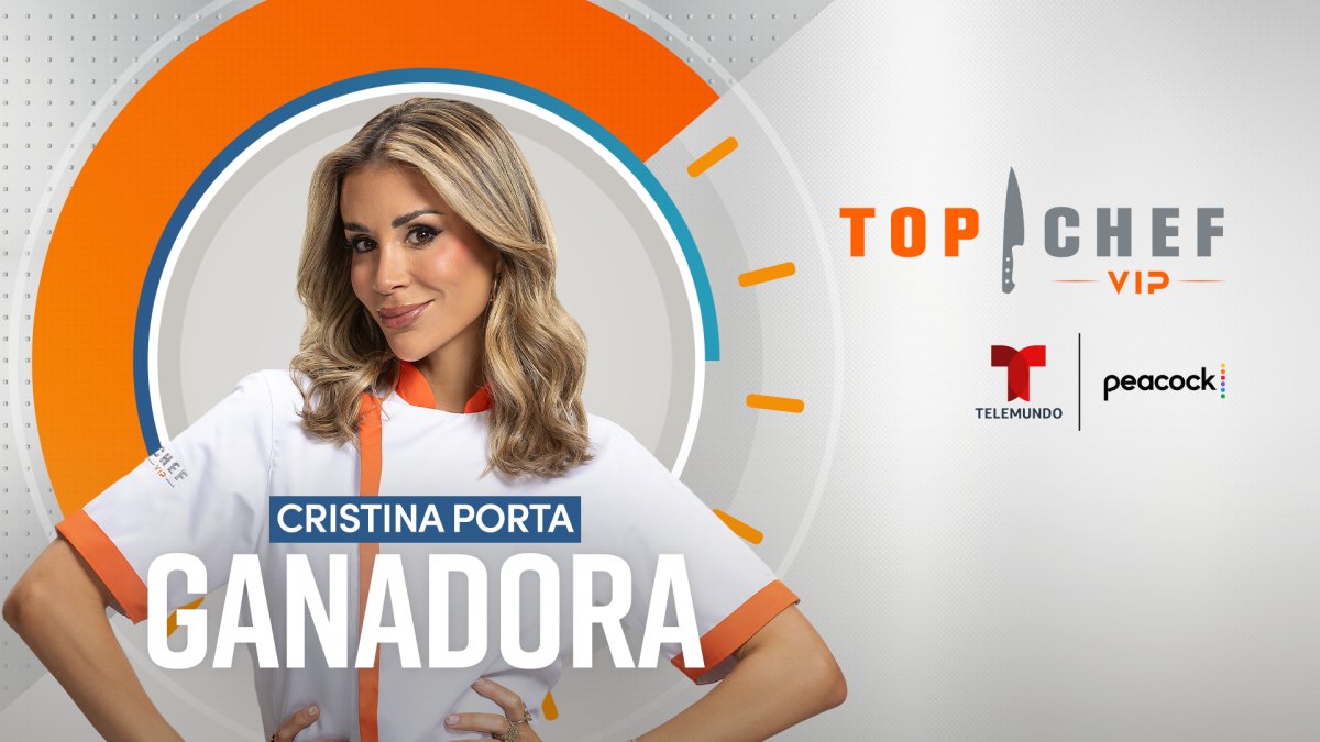 Cristina Porta, ganadora de 'Top Chef VIP' 2025