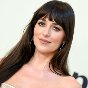 Dakota Johnson at the "Splitsville" Los Angeles Premiere held at AMC The Grove 14 on August 19, 2025 in Los Angeles, California. (Photo by Gilbert Flores/Variety via Getty Images)