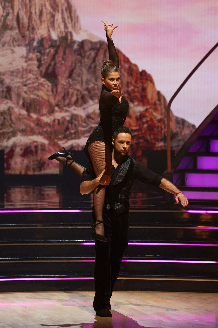 Danielle Fishel and Pasha Pashkov Dancing With the Stars Wicked Night DWTS