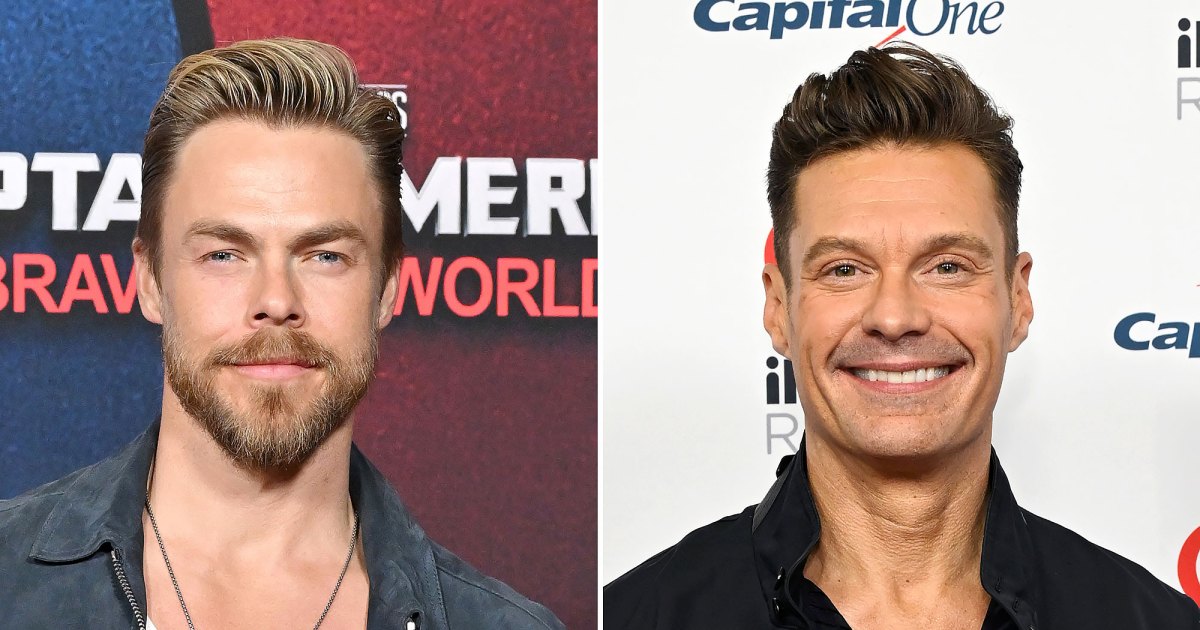 Derek Hough Denies Ryan Seacrest Lecture Over Wheel of Fortune Behavior Derek Hough Denies Ryan Seacrest Lecture Over Wheel of Fortune Behavior