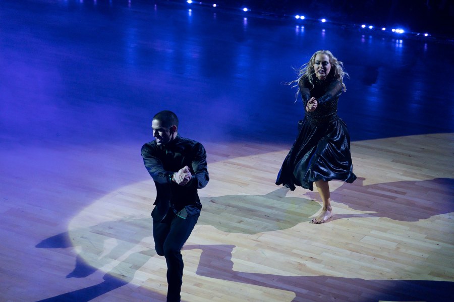 Elaine Hendrix and Alan Bersten Dancing With the Stars Wicked Night DWTS