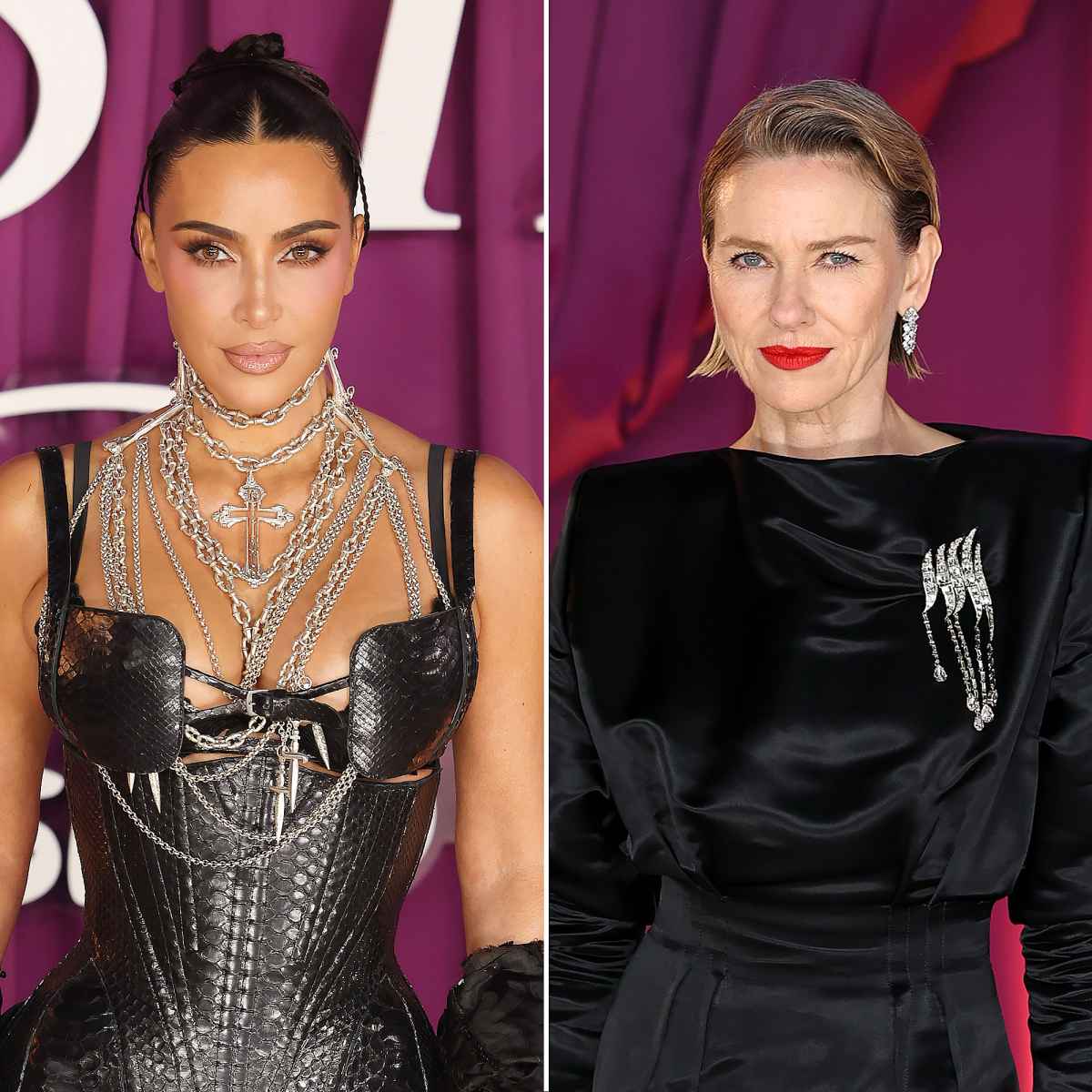 Feature Kim Kardashian Latex Look Turns Into a Lube Fashion Emergency Naomi Watts Comes to the Rescue
