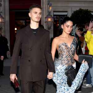 Romeo Beckham and Kim Turnbull Photographed Holding Hands in Paris