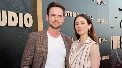 Patrick J. Adams Shares Naked Photo of Wife Troian Bellisario