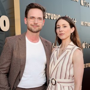 Patrick J. Adams Shares Naked Photo of Wife Troian Bellisario
