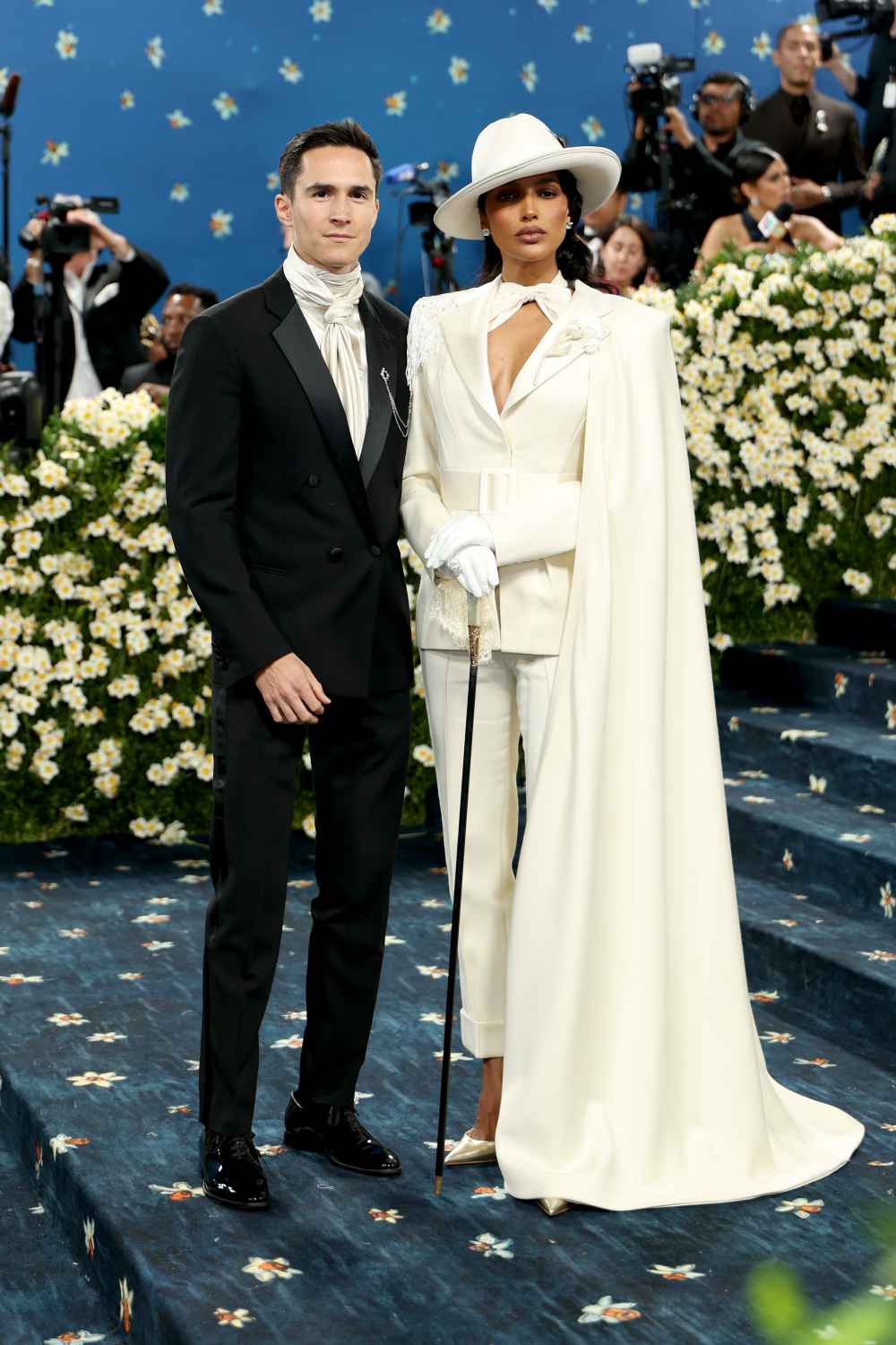 Juan David Borrero y Jasmine Tookes.