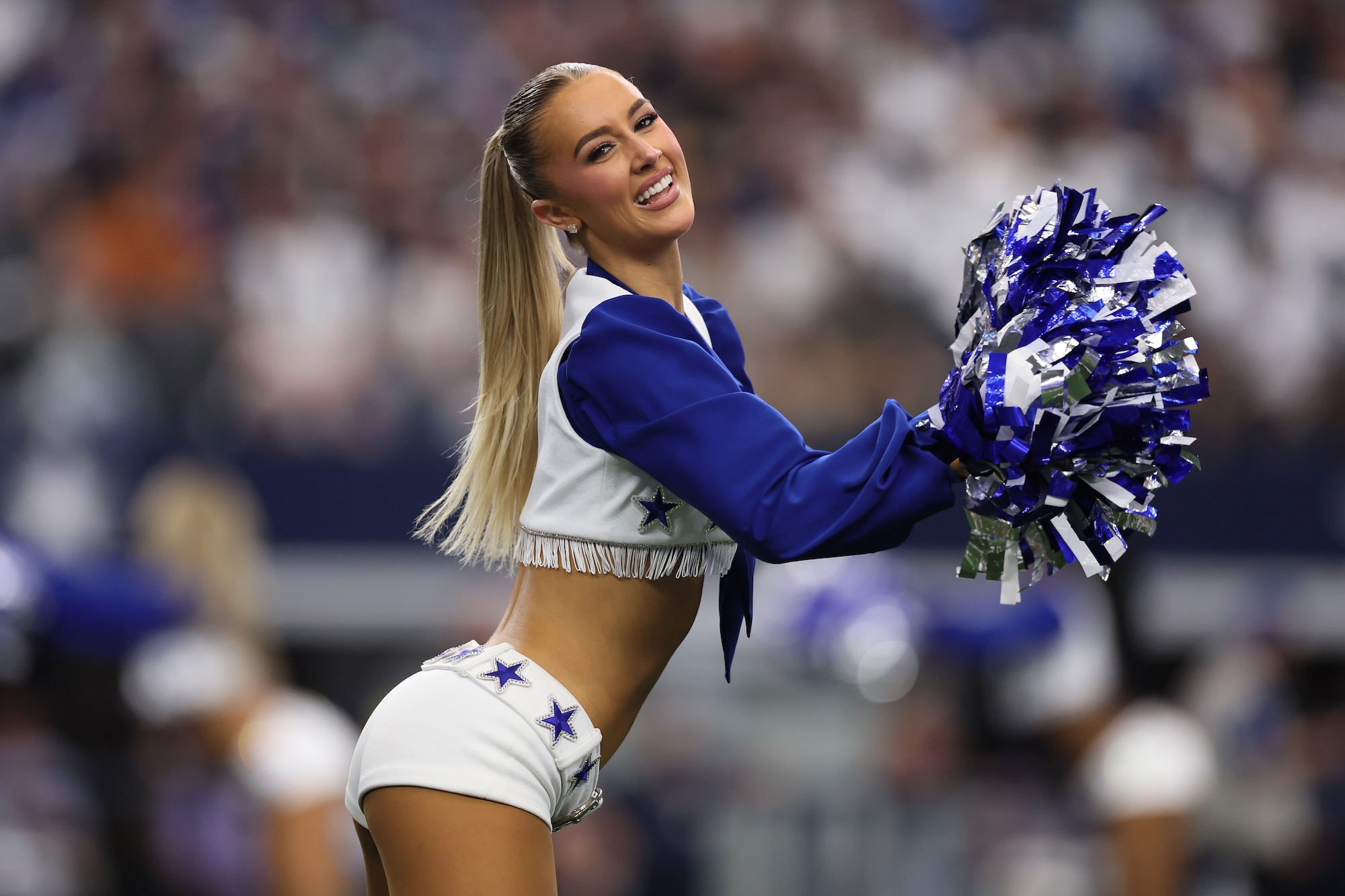 Dallas Cowboys Cheerleader Faith Ward Opens Up About Ponytail 'Controversy' and Her Game Day Glam