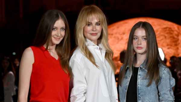 GettyImages-2239615259 Nicole Kidman Debuts Breakup Bangs With Daughters Amid Keith Urban Divorce