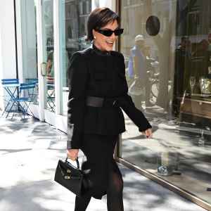 Kris Jenner is seen on October 15, 2025 in Beverly Hills, California.
