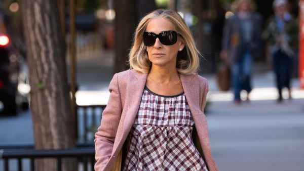 Sarah Jessica Parker is see on October 16, 2025 in New York City.