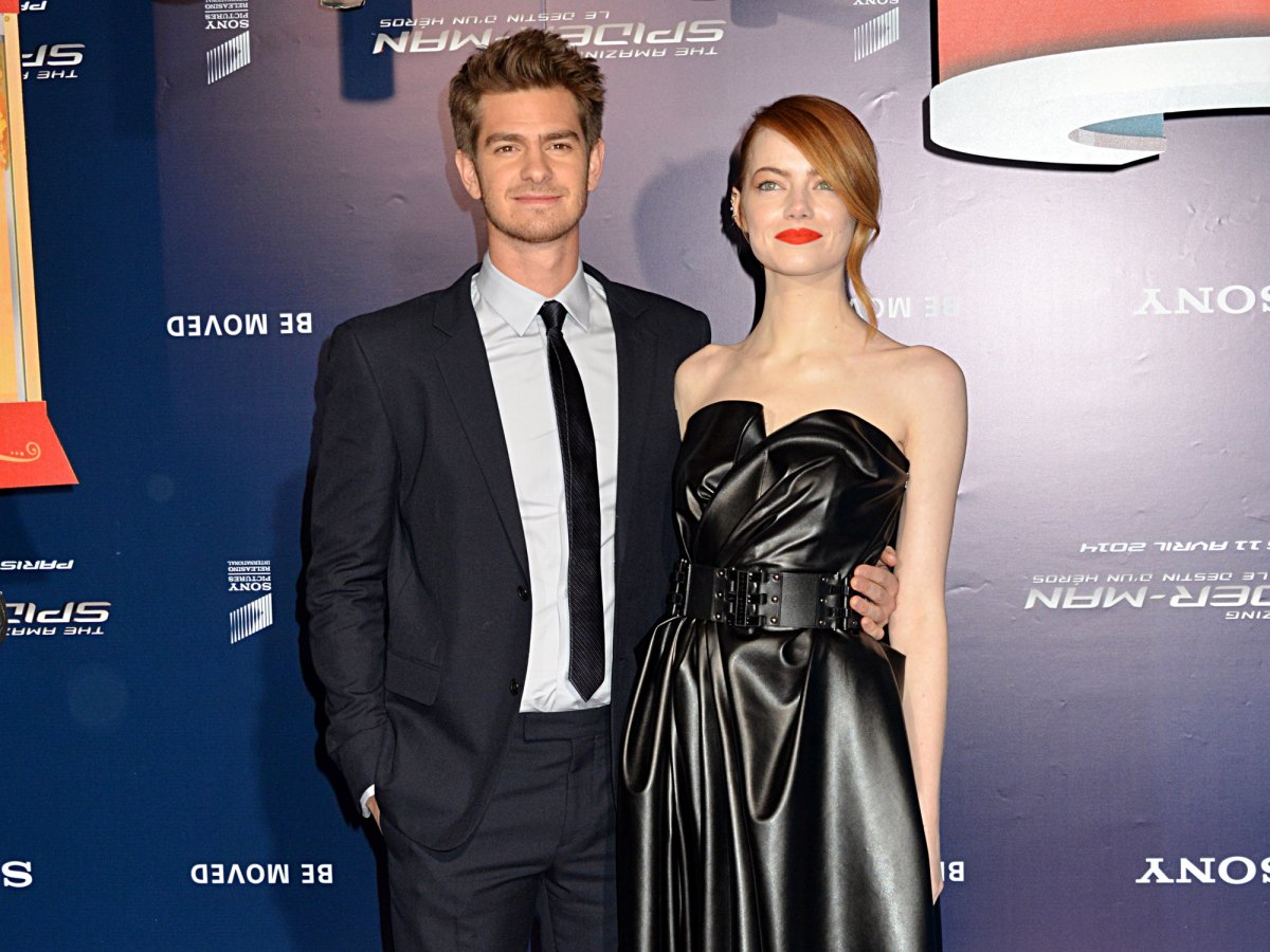GettyImages484298275 Emma Stone Not Over Andrew Garfield Spiderman Lies