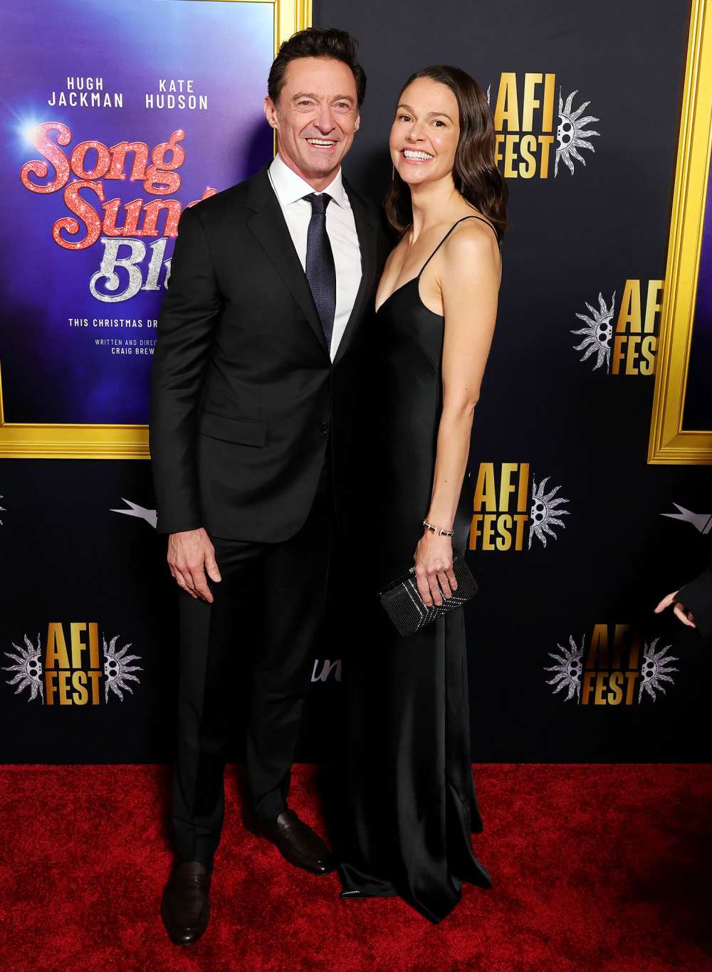 Hugh Jackman and Sutton Foster Song Sung Blue premiere AFI FEST Hot Pics