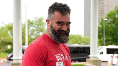 Jason Kelce Shows Off Weight Loss Progress